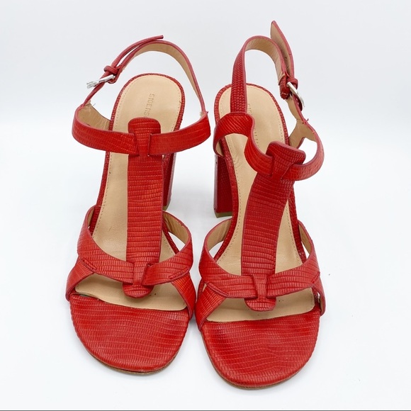 Sigerson Morrison Shoes - Sigerson Morrison Corallo Talum Red Sandals